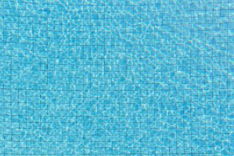 Swimming pool floor Foto stock