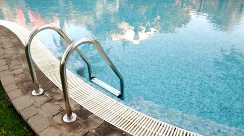 Swimming pool Stock Footage 1080516