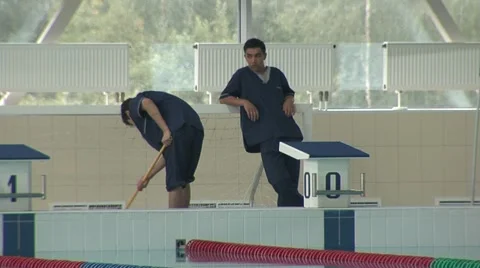 Swimming pool Stock Footage 5164472