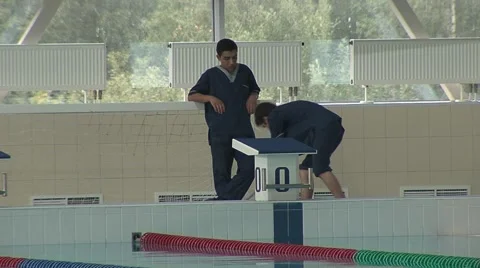 Swimming pool Stock Footage 5164487