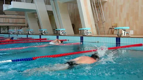 Swimming pool  Stock Footage 21761795