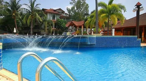 Swimming pool Stock Footage 22095743