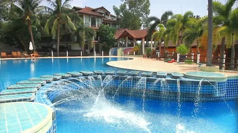 Swimming pool Stock Footage 22095965