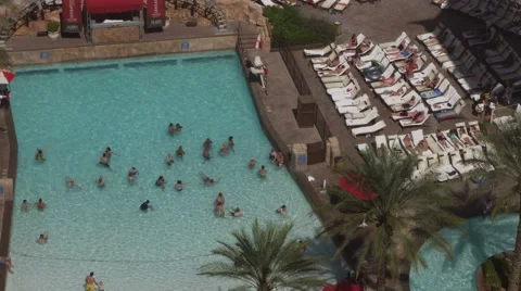 Swimming Pool Stock Footage 41771388