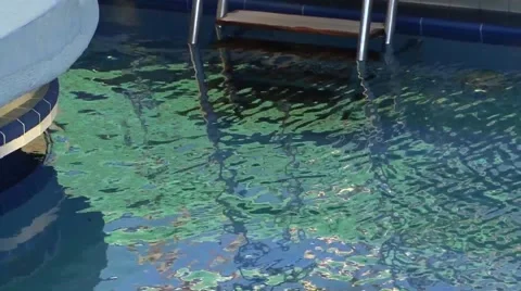 Swimming Pool Stock Footage 45135446