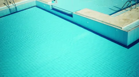 Swimming Pool Stock Footage 54677884