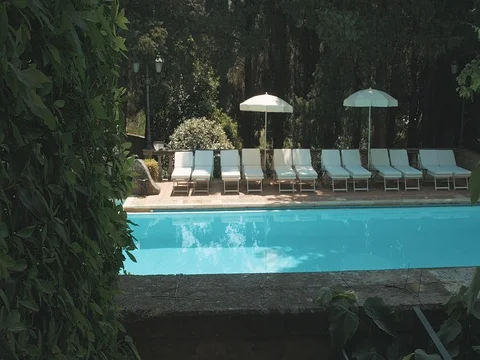 Swimming pool Stock Footage 74653809