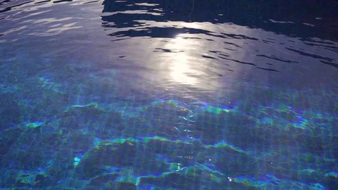 Swimming Pool Stock Footage 87493812