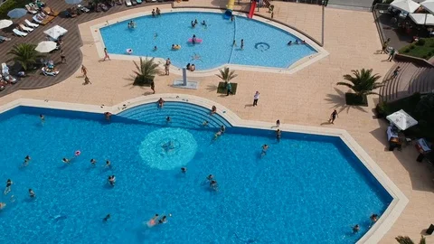 Swimming pool Video stock 97696731