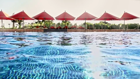 Swimming Pool  Stock Footage 116805226