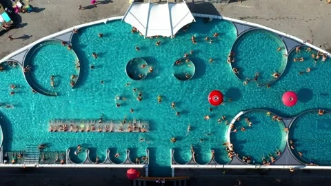 Swimming pool. Stock Footage 139393368