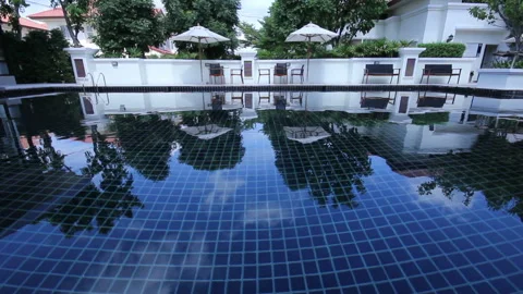 Swimming pool Stock Footage 139950781