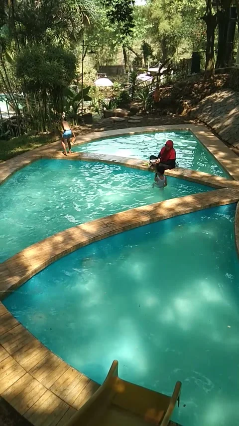 Swimming pool Stock Footage 209525237