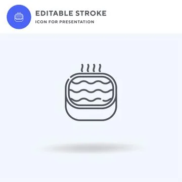 Swimming Pool icon vector, filled flat sign, solid pictogram isolated on white Illustrazione stock