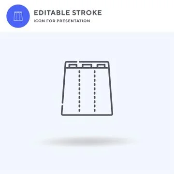 Swimming Pool icon vector, filled flat sign, solid pictogram isolated on white Illustrazione stock