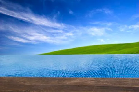 Swimming pool Stock Illustration