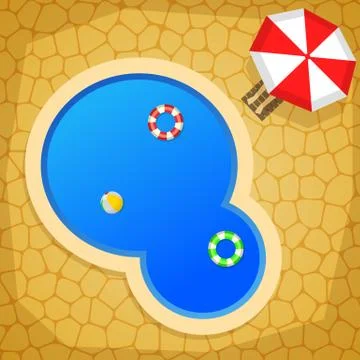 Swimming Pool Stock Illustration