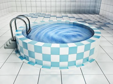 Swimming pool Stock Illustration