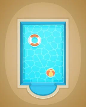 Swimming Pool Stock Illustration