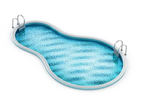 Swimming pool Stock Illustration