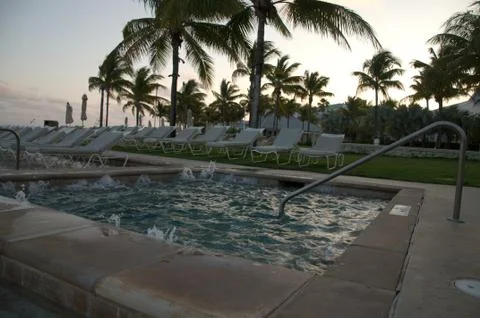 Swimming pool 库存照片