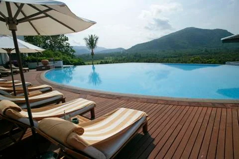 Swimming pool Stock Photos