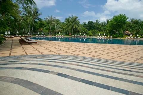 Swimming pool 写真素材