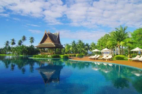 Swimming pool Foto stock