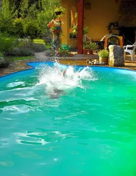 Swimming pool Stock Photos