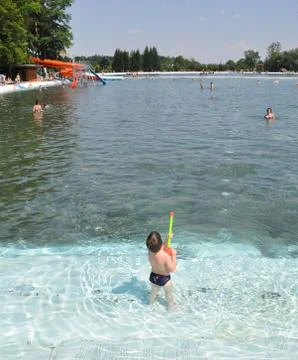 Swimming pool Foto stock