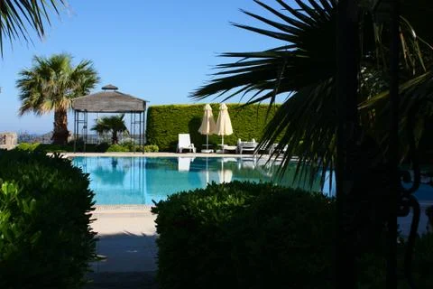 Swimming pool Fotos Stock