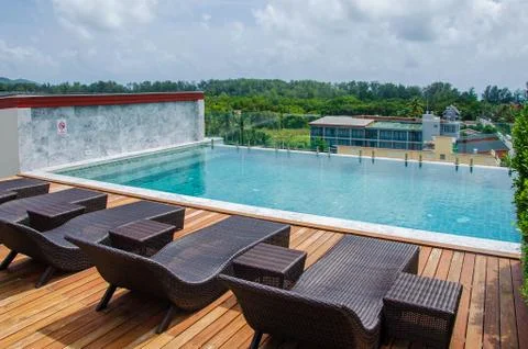 Swimming pool Foto stock