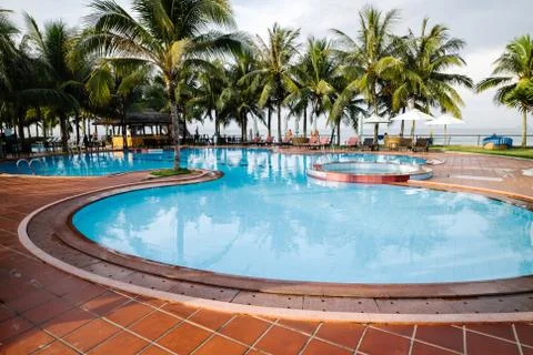 Swimming pool 库存照片