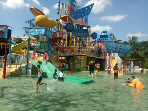 Swimming pool Stockfoto's