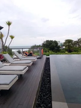 Swimming pool Stockfoto's