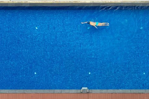 Swimming pool. Foto stock