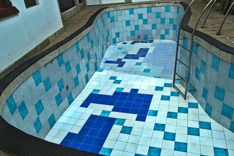 The swimming pool Stock Photos