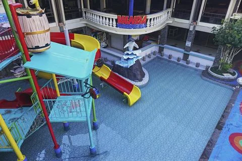 The swimming pool Stock Photos