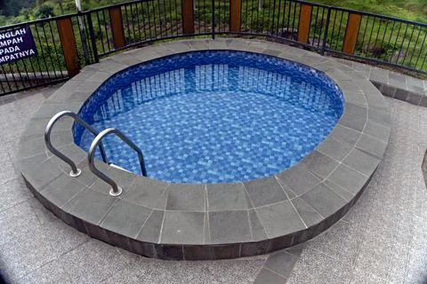 The swimming pool Stock Photos