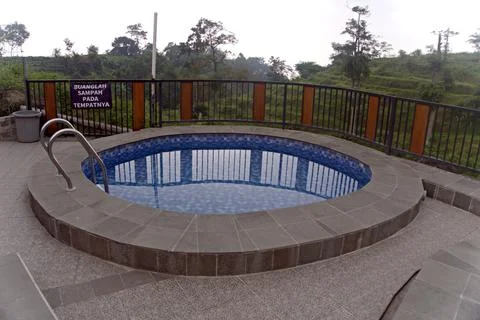 The swimming pool Stock Photos