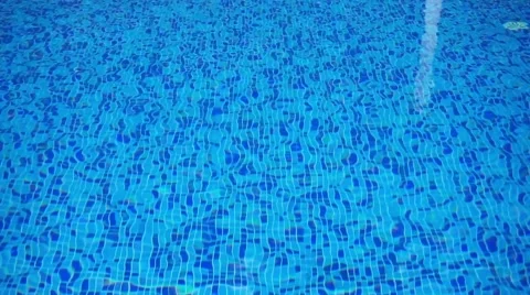 Swimming pool ripple texture Stock Footage 46106915