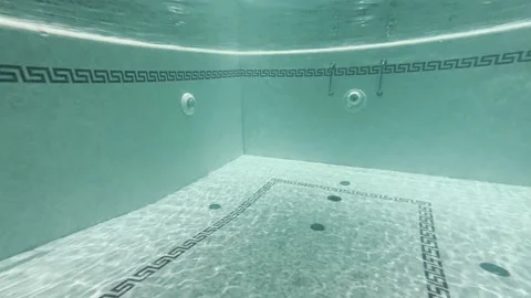 Swimming Pool Seen From Underwater Vídeo Stock 222793959