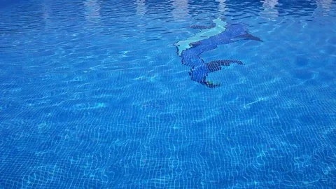 Swimming pool shimmer Stock Footage 82252195