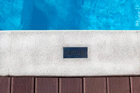 Swimming pool side Stock Photos