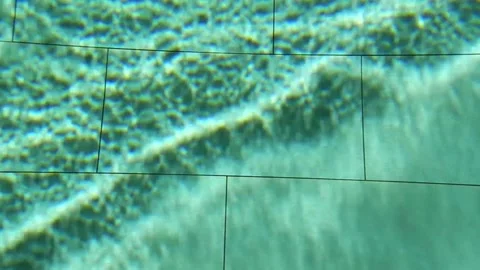 Swimming Pool with Sunlight Effect and Wave Underwater in Water 스톡 동영상 194012252