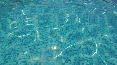 Swimming Pool on sunny day Stock Footage 133739136