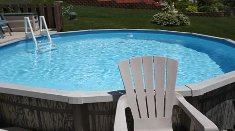 Swimming Pool Time lapse Video stock 2264535
