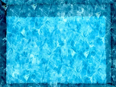 Swimming Pool Top view of water pool texture Stock Footage 80552687