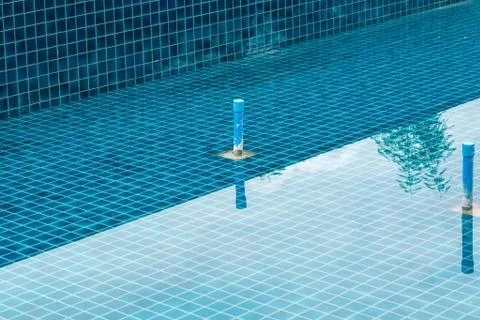 Swimming pool under construction Stock Photos