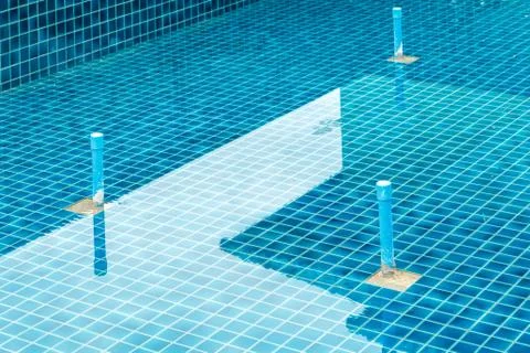 Swimming pool under construction Stock Photos